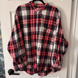 Old Navy Boyfriend Flannel Button Up